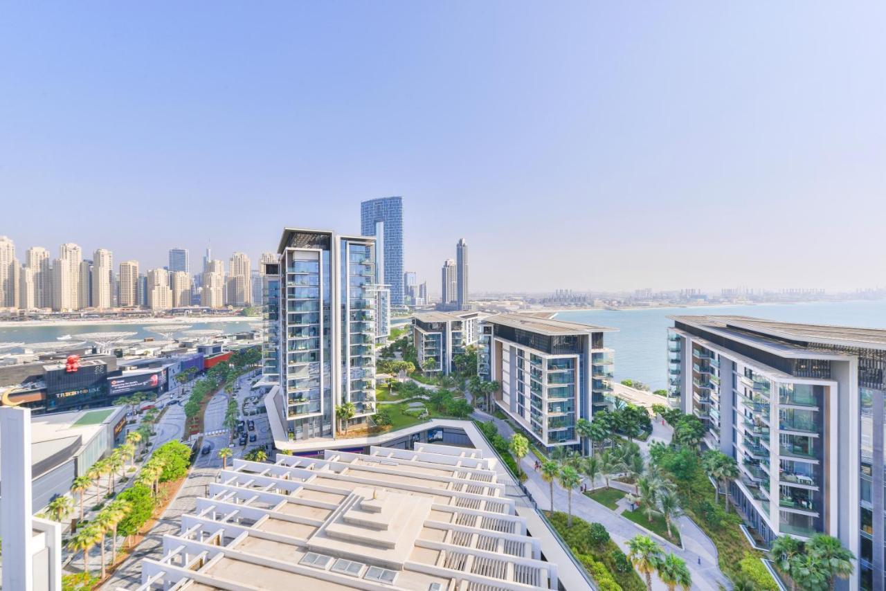 Luxe 3 Bedroom Oceanfront Apartment In The Heart Of Bluewaters Island Dubaï Extérieur photo